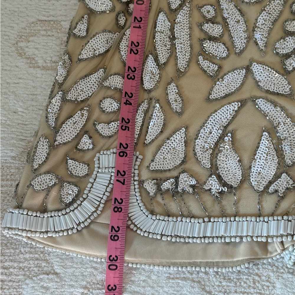 X by NBD Madeline Beaded/Sequin Mini Dress size 0 - Picture 12 of 15